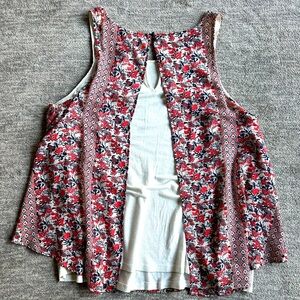Floral Blouse Tanktop